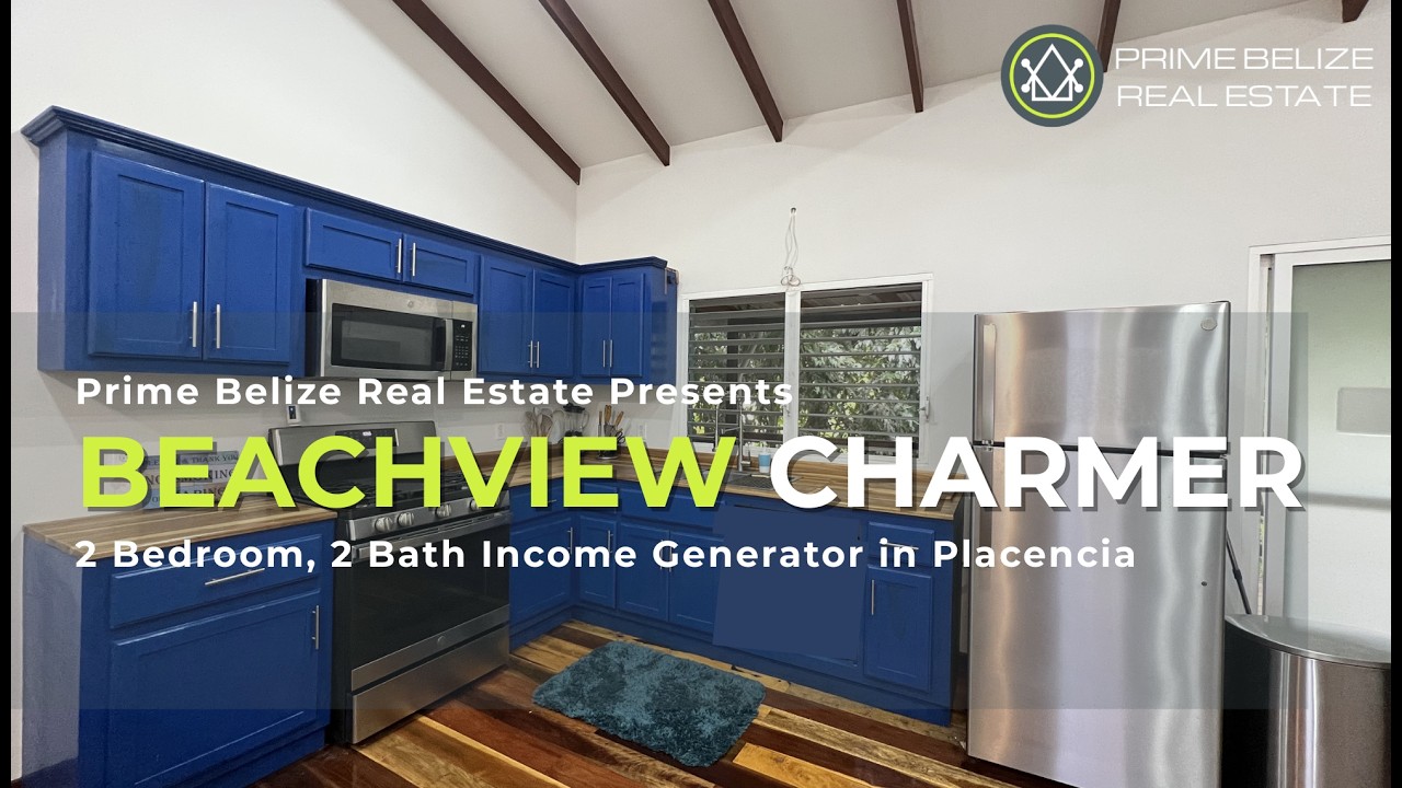 Beach View Home For Sale in Placencia