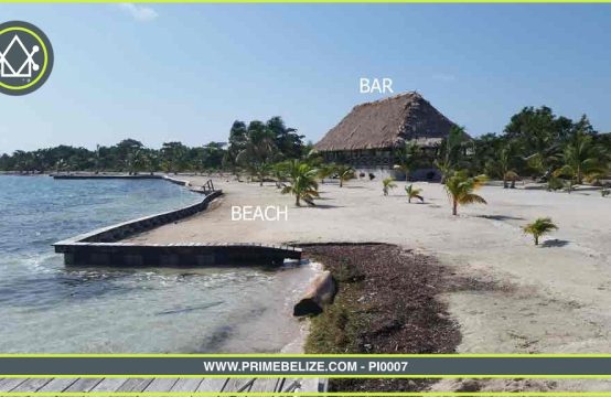 PI0007 – WATER CAYE ISLAND BELIZE – 550 ACRES – EXCLUSIVE LOCATION