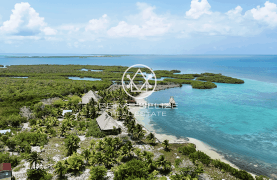 PI0007 – WATER CAYE ISLAND BELIZE – 550 ACRES – EXCLUSIVE LOCATION