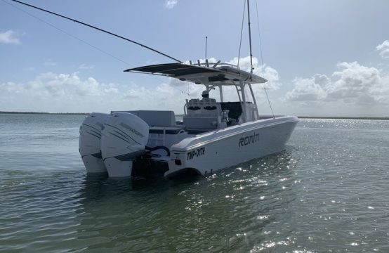 Twin Mercury Verado 350 engines with 575 engine hours