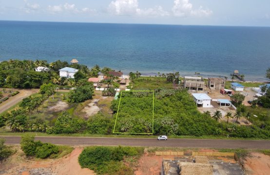 PL0086 – Road Front Lot with Seaview- Caribbean Way, Placencia Peninsula