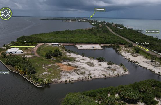 PL0088- Mountain view with concrete seawall / dock , Maya beach Lot 13