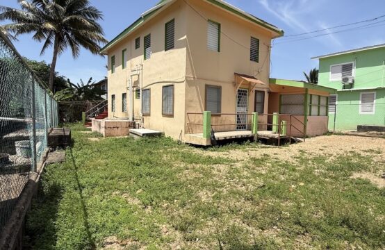 PH0049-Charming Two-Story Home with Unique Features in Dangriga Town