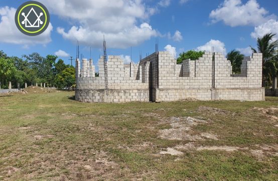 PH0051- 1.8 Acres with Unfinished Structure – Calcutta, Corozal 