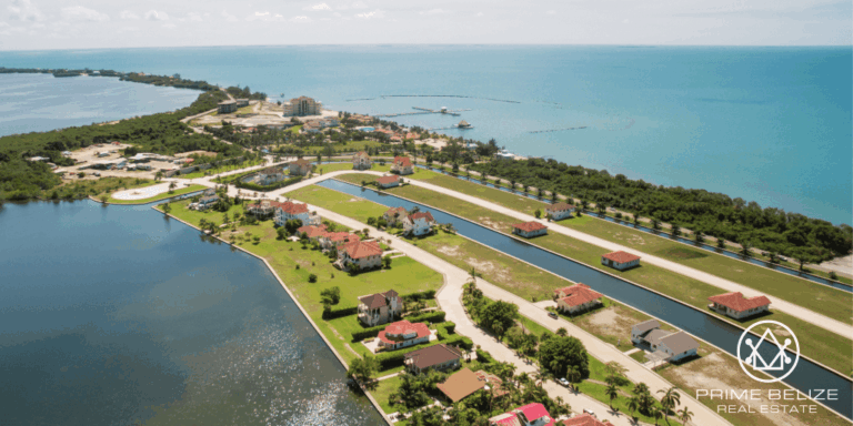 Placencia Residencies Aerial