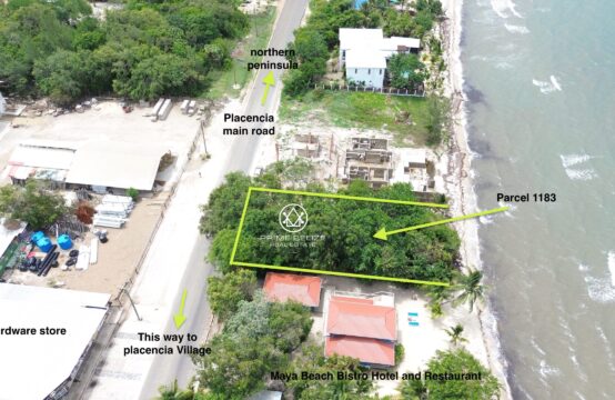 PL0101-Beachfront Lot in the Heart of Maya Beach