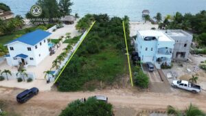 Vacant beachfront lot